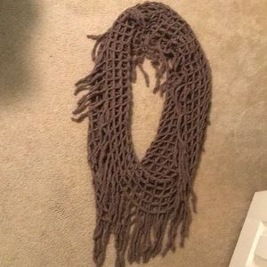 Netted brown scarf by Altar’d State